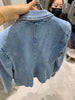 2023 Designer Jacket Women's Double Breasted Denim Blazer