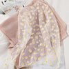 HISUMA Autumn Mesh Gauze Women Long Sleeve Pullover Basic Shirt Casual Lady Elastic Slim Embroidery Floral Lace Chic Blouse Tops