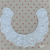 white cotton Embroidery Lace Fabric DIY applique collar trim ribbon neckline craft Sewing guipure wedding dress cloth decor