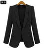 2022 New Plus Size Women's Business Suits Spring Autumn All-match women Blazers Jackets Short Slim long-sleeve Blazer Women Suit