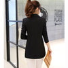 Women Blazers And Jackets New Spring Autumn Casual Office Women Suits Slim Solid Female Jacket Plus Size Basic Coat