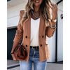 2022 New Fashion Autumn Women Blazers and Jackets Work Office Lady Suit Slim Double Breasted Business Female Blazer Coats D30