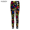 Causal Women Leggings Fashion Star Print Leggins High Wast Plus Size Elasticity Slim Pant legging for Woman