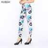 Causal Women Leggings Fashion Star Print Leggins High Wast Plus Size Elasticity Slim Pant legging for Woman