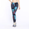 Causal Women Leggings Fashion Star Print Leggins High Wast Plus Size Elasticity Slim Pant legging for Woman