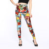 Causal Women Leggings Fashion Star Print Leggins High Wast Plus Size Elasticity Slim Pant legging for Woman