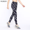 Causal Women Leggings Fashion Star Print Leggins High Wast Plus Size Elasticity Slim Pant legging for Woman