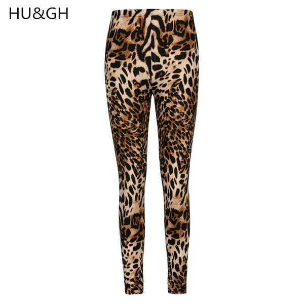 Wholelsales New Leopard Printed Leggings Fashion Casual Elasticity Pants Sexy Women Slim Leggins