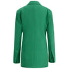 Hailey's Same Green Suit Casual Spring Summer Street Daily Female Wear/Hailey Women'S Blazer Classic Fit Single Breasted