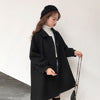 Han Edition Student 2023 Autumn/winter Long Short Coat Cloth Coat Whom The 2023 Little Woolen Sleeve Style Sleeve Length(cm)
