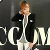 2022 New Spring Autumn Women Small Suit Slim Ladies Blazer Long Sleeve Corn Blended White Black S M L XL