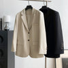 HanOrange 2023 Oblique Button Blazer Women's Spring Autumn Temperament Casual Outfit Suit Jacket