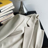 HanOrange 2023 Oblique Button Blazer Women's Spring Autumn Temperament Casual Outfit Suit Jacket