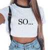 Harajuku 2022 Summer tank top Women vogue streetwear feminist Girl power rose White Crop Tops Sexy Short Sleeve T shirts