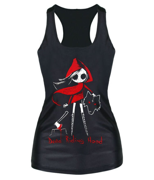 Harajuku 3D printed nightmare in oz Halloween skull series personality tank vest tops sexy novelty 2022 summer style camisoles