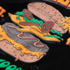 Harajuku Hoodie Sweatshirt Streetwear Hip Hop Hamburger Print Pullover Harajuku Crewneck Casual Cotton Loose Tops Couple