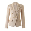 Harley2023  Spring Collection Texure Pattern Formal Jacket Women Blazer