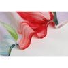 HarleyEuropean American High Street Design Women Flower Printing Shirt Romantic Pattern Purple Loose 70% Silk Blouse