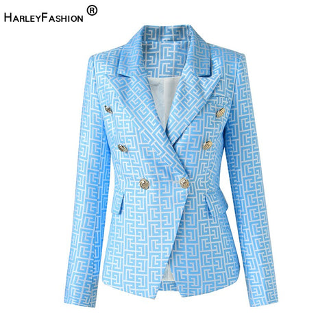HarleyStreet  Texture Bodycon 2023 Women Blazer Hommes Popular Jacket