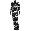 Hawthaw Women Autumn Long Sleeve Printed Bodycon Pencil Long Dress Streetwear 2022 Fall Clothes  Items