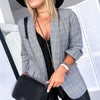 2023 Women's All-match Blazer Casual Solid Color Lapel Loose Blazer Temperament Office Women Wm*