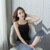 Basic Fitness Running Cotton Spaghetti Strap Elastic White Black Camisole Beach Sun Top Tank Tops Lace Base Wholesale Undershirt