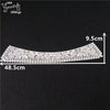style White Embroidery Applique Lace Collar DIY Fabric Trim Lace Neckline Sewing Dresses decorate Accessories 1 pcs sale
