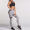 Heart Shape Patchwork Sporting Leggings Women Sexy Bodybuilding Workout Leggings Push Up Lady Mesh Insert Fitness Skinny Pants
