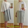Loose Cotton Linen Summer Dress Women O-neck Half Sleeve Pockets Dress Ladies Patchwork Soft Linen Dresses