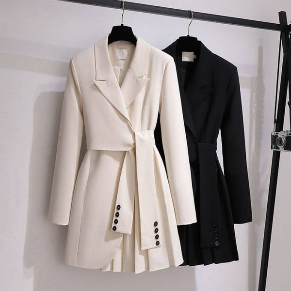 Hepburn style French trench coat women's 2023 autumn large size women's loose cover