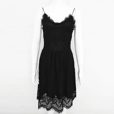 Heyouthoney boho Elegant Spaghetti Strap Cute Women sundress Summer Dress Beach Dresses white black Sexy sleeveless Vestidos