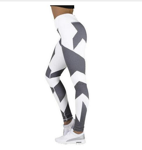 High Elastic Print Leggings Women Fitness Leggings Hip Push Up Pants Casual Slim Ladies Jegging Gothic Leggins