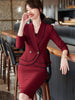 High End Professional Suits Women Autumn Temperament Business Formal Slim Blazer And Skirt Office Ladies Work Wear