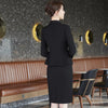 High End Professional Suits Women Autumn Temperament Business Formal Slim Blazer And Skirt Office Ladies Work Wear