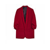 High Quality 2022 Basic Jacket Blazer Women Suit Cardigan Puff Sleeve Ladies Autunm Brand Coats Casual blazer female Office