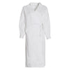 Asymmetrical Shirts Women's White Long Blouse 2023 Autumn Long Sleeve Lace Up Shirt Dress Female Blusas Plus Size