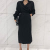Asymmetrical Shirts Women's White Long Blouse 2023 Autumn Long Sleeve Lace Up Shirt Dress Female Blusas Plus Size