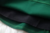 High Quality Brief New Female Green Sleeveless Slim Dress Women's Elegant Vintage Cotton Casual Short Dresses With Necklace