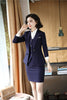 Fabric Formal Women Business Suits with Skirt and Tops and Vest & Waistcot for Ladies Blazers Autumn Winter Sets