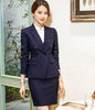Fiber Formal Female Skirt Suits for Women Business Suits Blazer and and Jacket Sets Ladies Work Wear OL Style