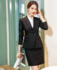 Fiber Formal Female Skirt Suits for Women Business Suits Blazer and and Jacket Sets Ladies Work Wear OL Style