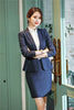 Formal Female Skirt Suits for Women Blazer and Jacket Sets Blue Ladies Work Wear Office Uniform Styles
