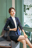 Formal Female Skirt Suits for Women Blazer and Jacket Sets Blue Ladies Work Wear Office Uniform Styles