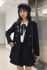 Japanese Uniform College Style Suit Female Spring Autumn Small Suit Jacket + Shirt + Pleated Skirt Three-piece Suit