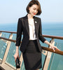 Professional Women Skirt Suits 2023 Spring Striped Blazer and Skirt Office Ladies Business Work Wear