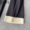 Temperament Knitted Suit Women Elegant Knitted Jacket V-Neck Cardigan + Two-Piece High Waist Wide Leg Pants Women