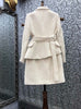 Tweed Wool Sets 2022 Autumn Winter Jacket Set Women Wool Blend Wool Blazer Coats+Mini Woolen Skirt Sets Two Piece