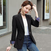 Wome Blazer 2023 Spring Autumn Jackets Long Sleeve Lady Office Work Wear Uniform Tops Suit  Female Outerwear