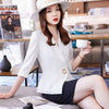 Women Office Skirt Suit Two Piece High-end Summer 2023 Classic Mid Sleeve Professional Ladies Jacket Slim Skirt