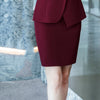 Women Office Skirt Suit Two Piece High-end Summer 2023 Classic Mid Sleeve Professional Ladies Jacket Slim Skirt